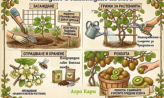 Засаждане и отглеждане на киви
