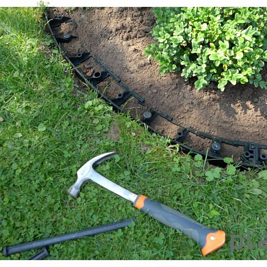 Ландшафтен градински ограничител - бордюр HDPE