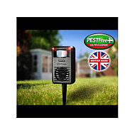 PESTFREE+ УЛТРАЗВУКОВ УРЕД ПРОГОНВАЩ КОТКИ, ЛИСИЦИ, ПОРОВЕ, БЕЛКИ, НЕВЕСТУЛКИ, НОРКИ ЗА 88 КВ М