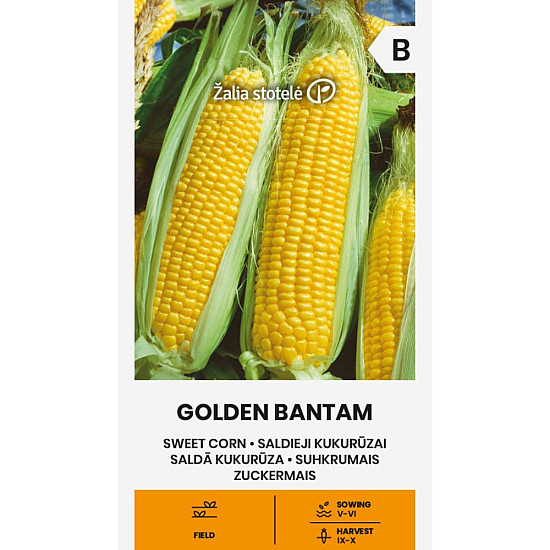 Купи Сладка царевица Златен бантам | SWEET CORN GOLDEN BANTAM  от Seklos - Царевица