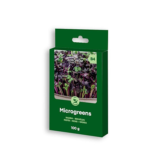 Купи Микрорастения Репички | MICROGREENS  RADISH 100G  от Seklos - Микрорастения | Microgreens