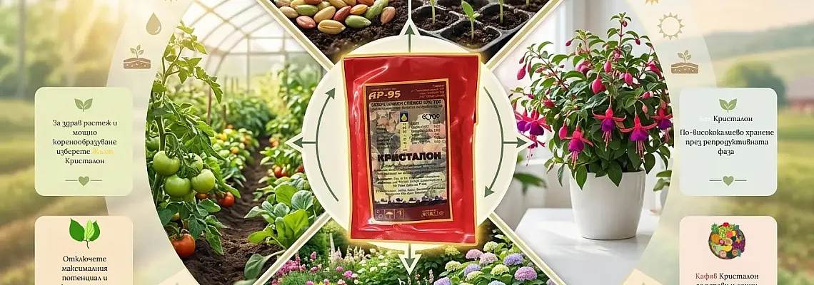 Кой Кристалон да изберем ? Кристалон жълт, зелен, бял и кафяв: Разлики, състав и правилно приложение !