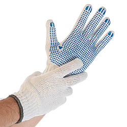 Ръкавици градински плетени с пъпки RULER BLUE 