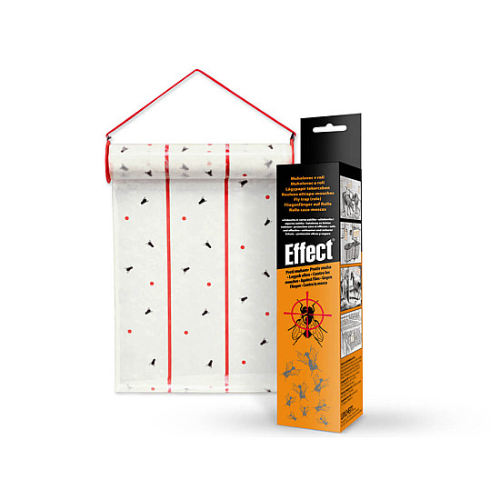 Effect Лепяща ролка против мухи 25cm. x 10m