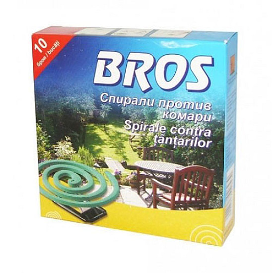 СПИРАЛИ ПРОТИВ КОМАРИ BROS - 10 БР.