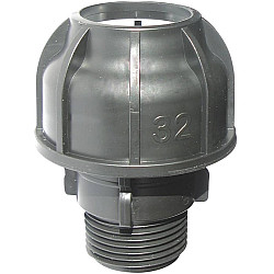 Адаптор мъжки за тръба HDPE