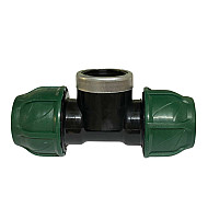 Тройник за тръба HDPE женски