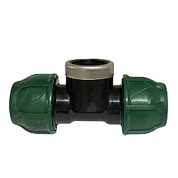 Тройник за тръба HDPE женски