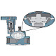 Клапан Rain Bird  LFV075 24V - 3/4 Ж - дебит (0,05~1,82) m3/h, налягане 10,3 bar