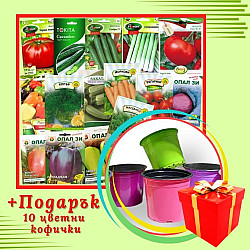 Комплект със семена за зеленчуци Макси
