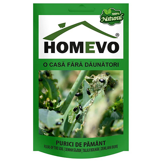 Органичен препарат против земни бълхи HOMEVO - 50 гр.