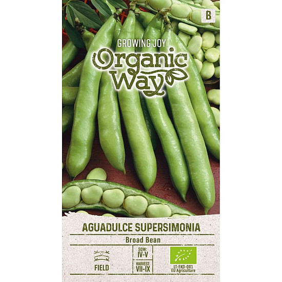 Купи Бакла Агуадулсе Суперсимония | BROAD BEAN AGUADULCE SUPERSIMONIA  от Seklos - БИО СЕМЕНА
