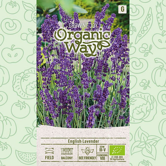 Лавандула Английска органик | ENGLISH LAVENDER