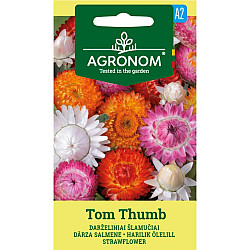 Сламено цвете Том Тъмб микс | STRAWFLOWER TOM THUMB MIX