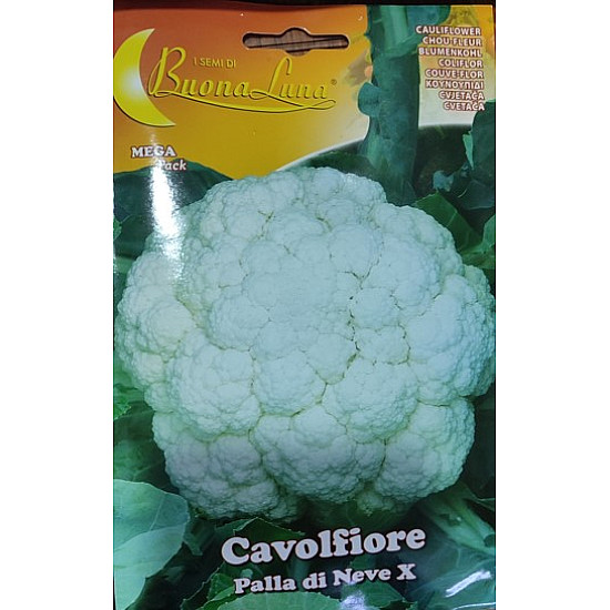 Карфиол Брюкселска капуста/ Cavolfiore Palla di Neve X - 8 гр.