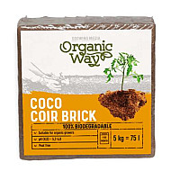 Кокосови блокчета /тухли/ пресовани Organic Way