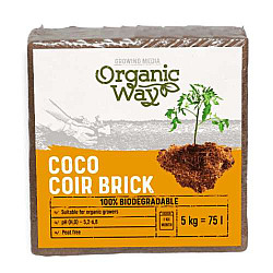 Кокосови блокчета /тухли/ пресовани Organic Way