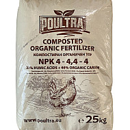 ОРГАНИЧЕН ПТИЧИ ТОР POULTRA 4-4, 4-4, NPK + 46C